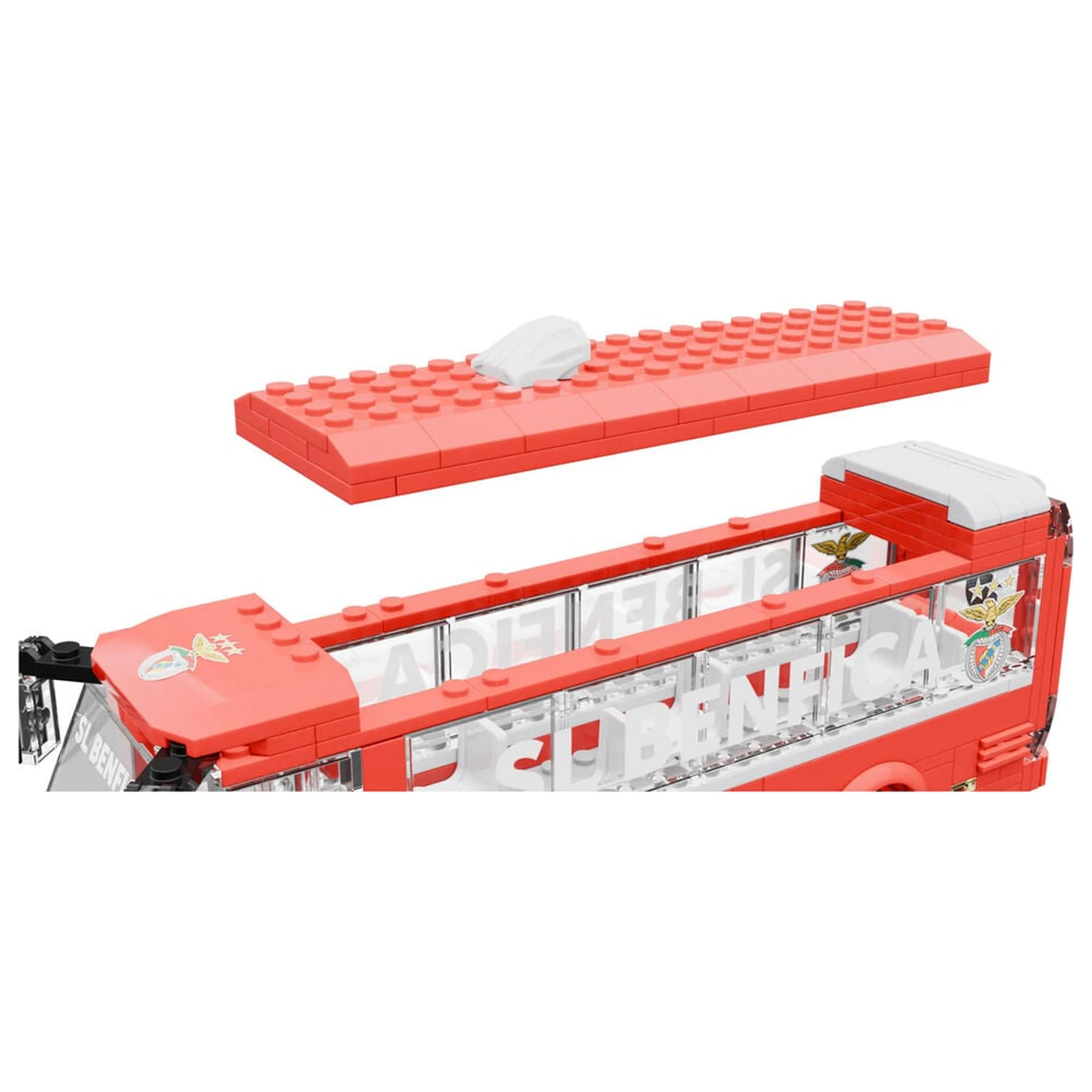 Benfica bus set with figures 332pcs product photo