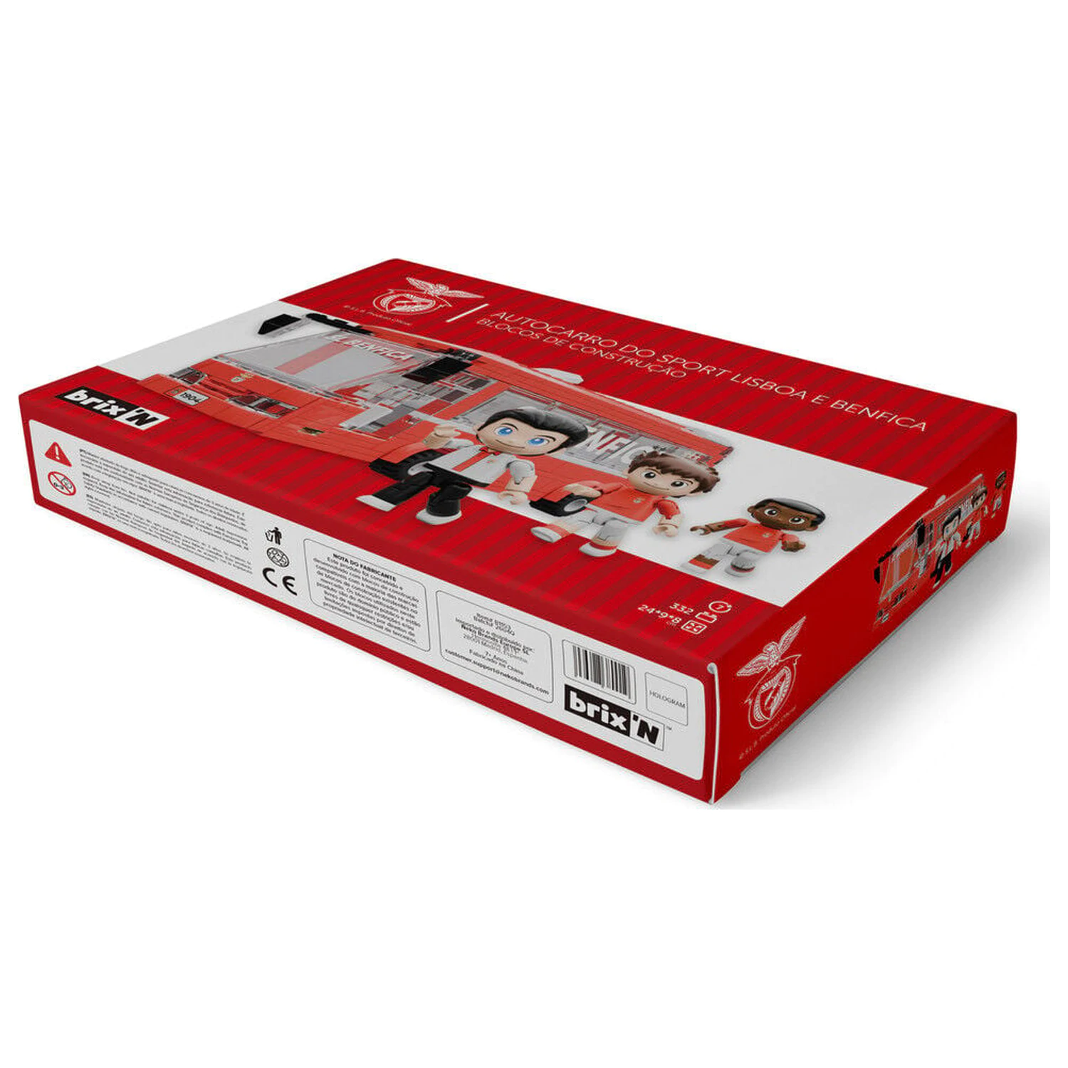 Benfica bus set with figures 332pcs product photo