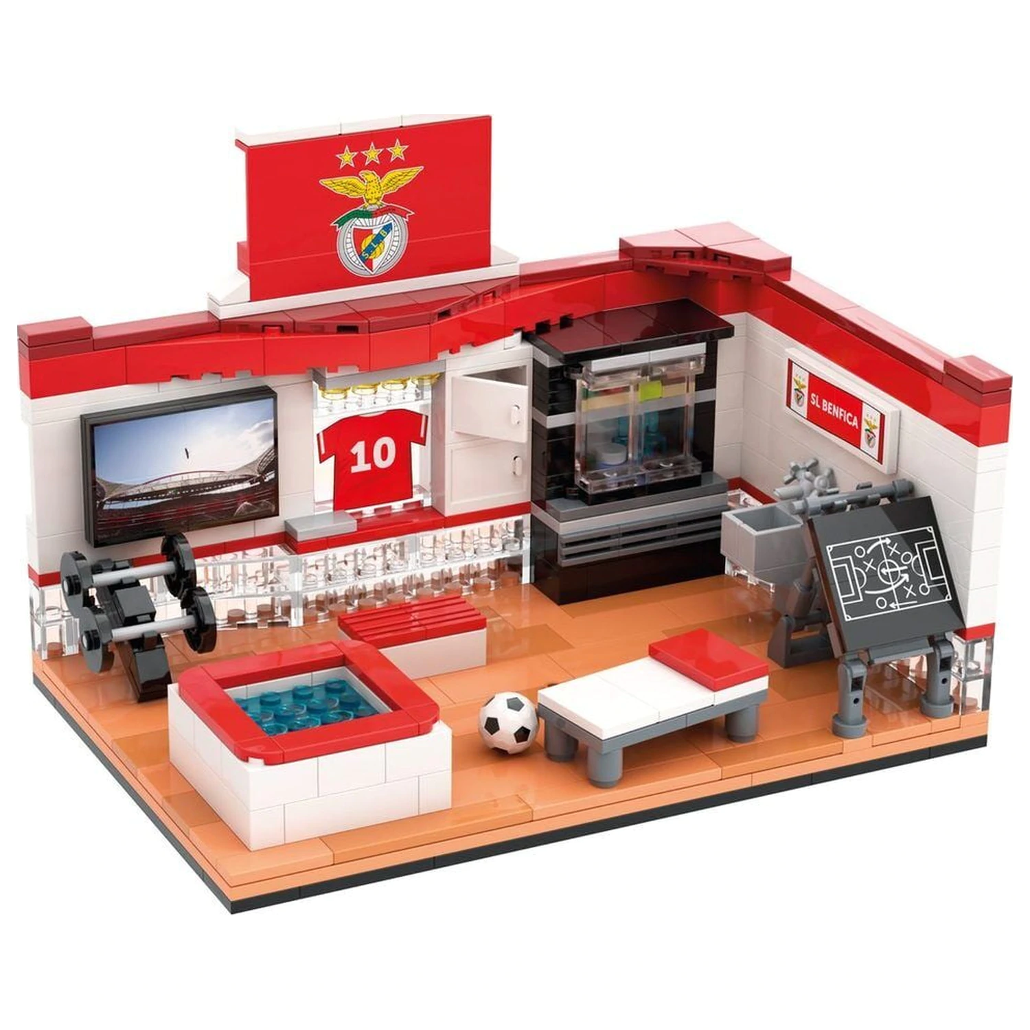 Benfica dressing room set with figure 468pcs product photo