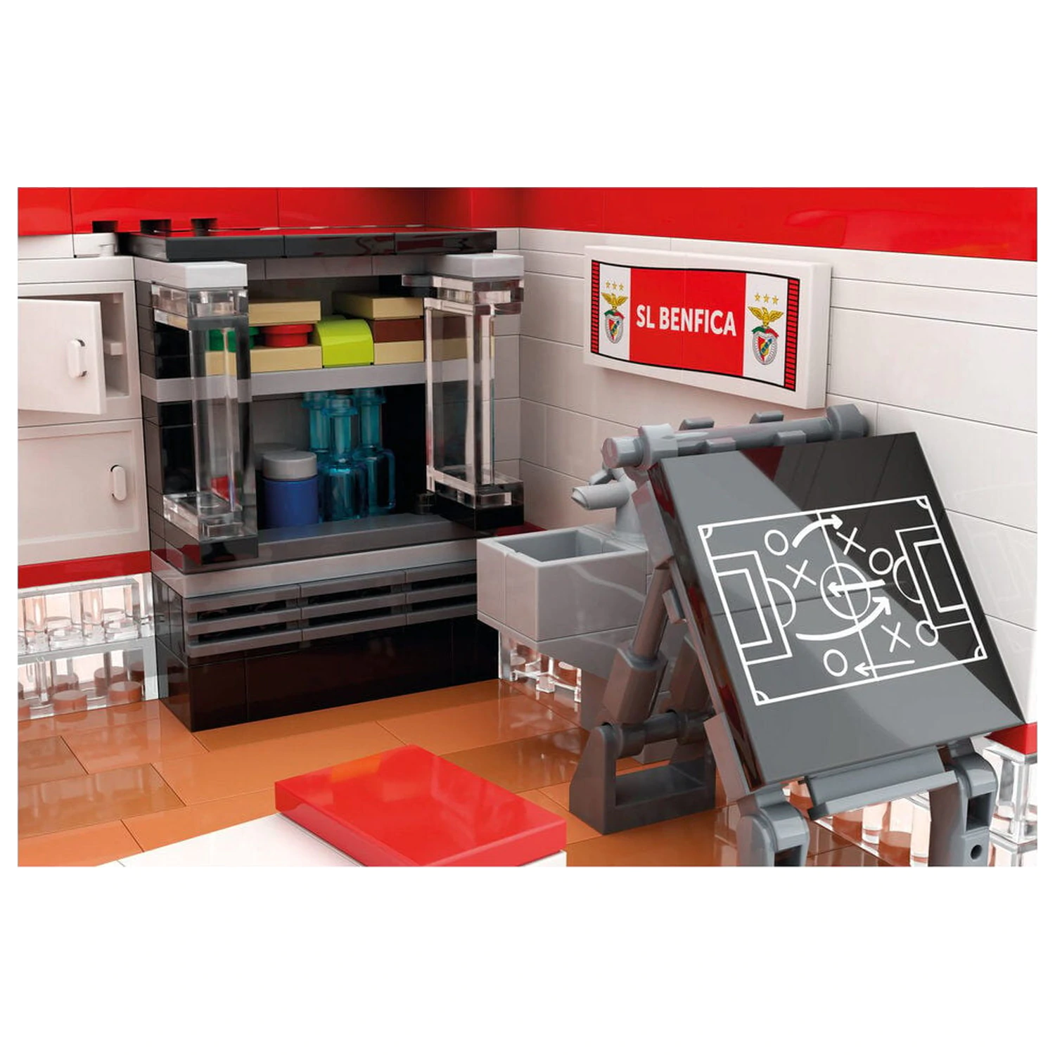 Benfica dressing room set with figure 468pcs product photo