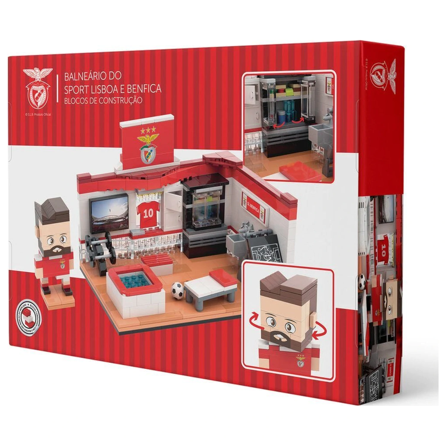 Benfica dressing room set with figure 468pcs product photo