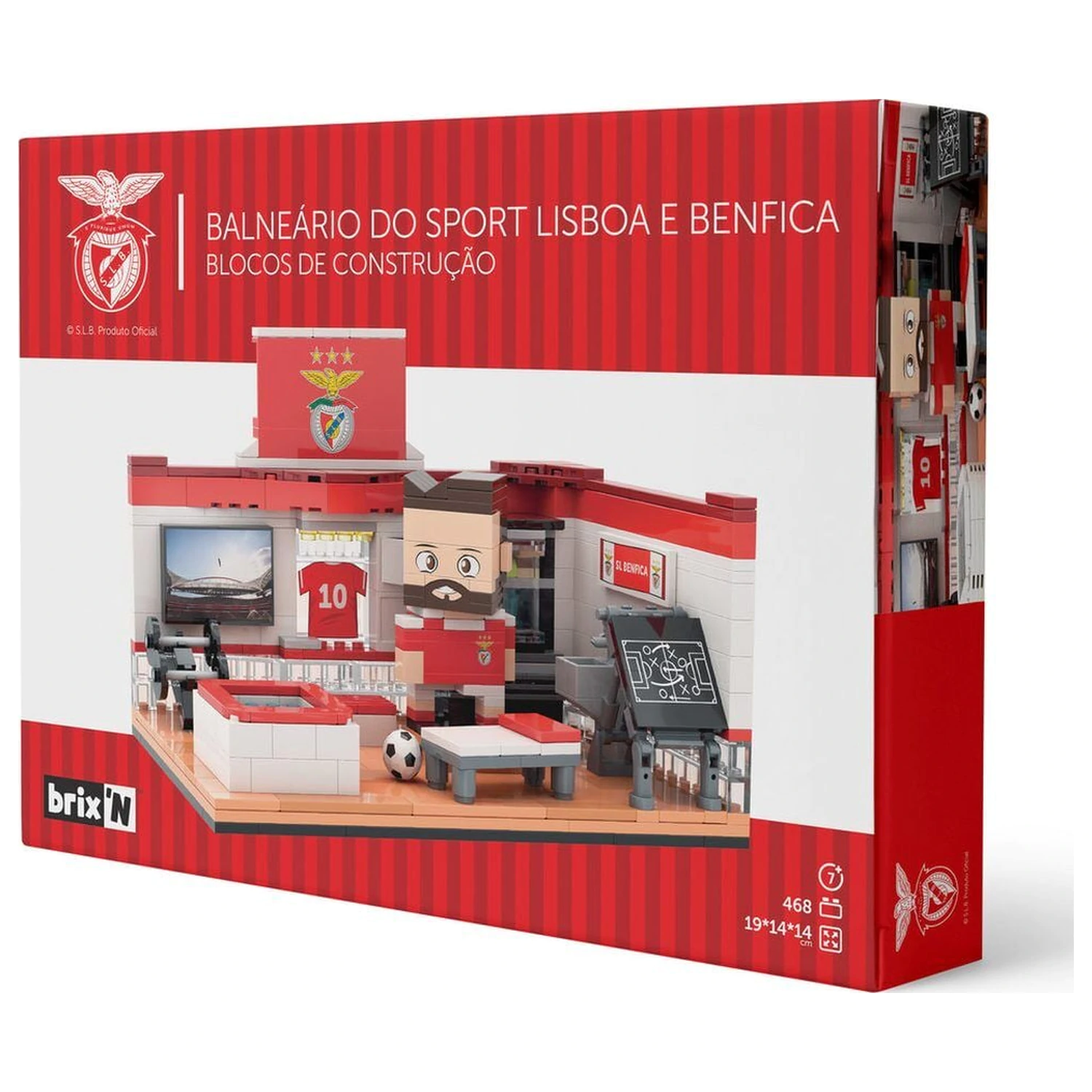 Benfica dressing room set with figure 468pcs product photo