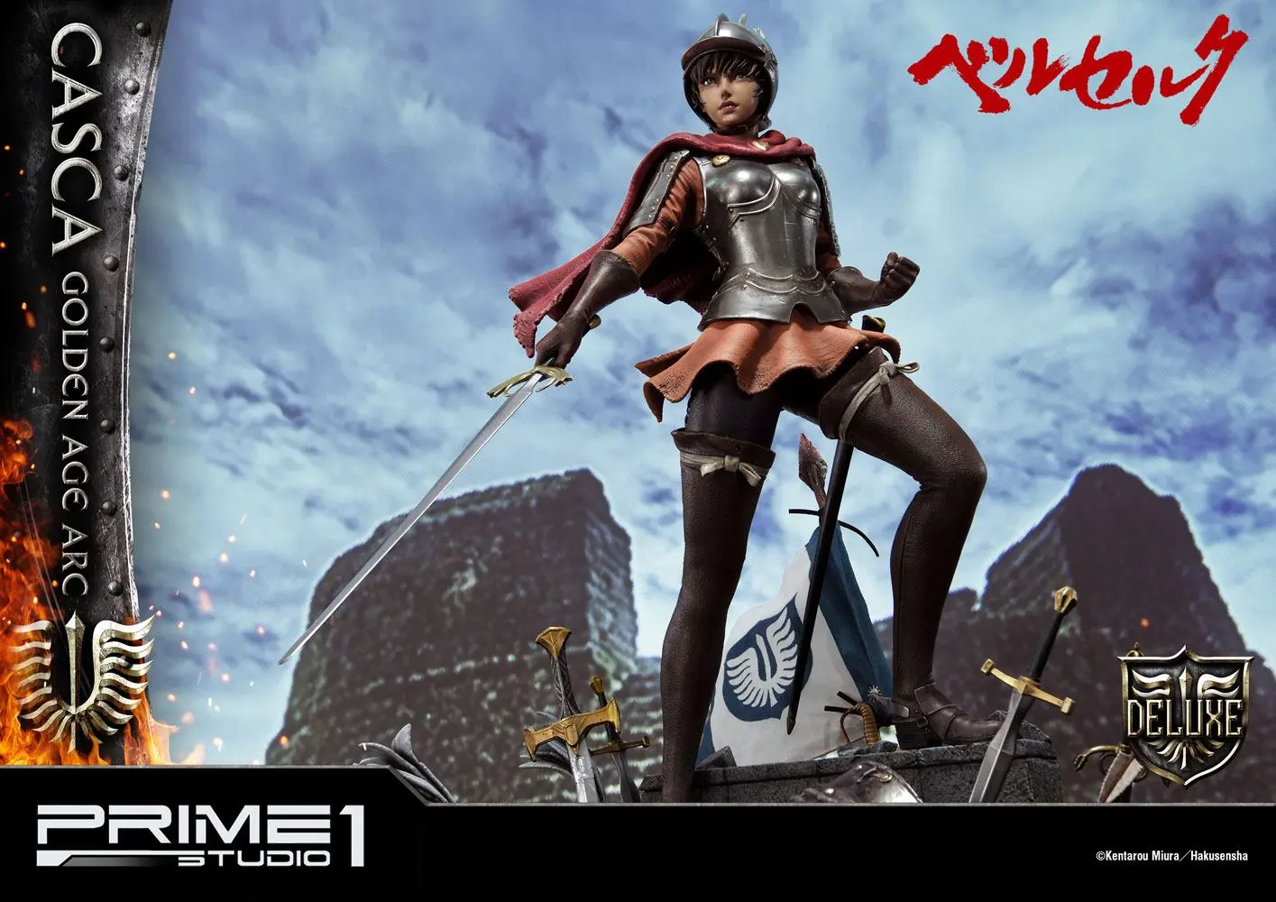 Berserk Statue 1/4 Casca Golden Age Arc Edition Deluxe Version 65 cm product photo