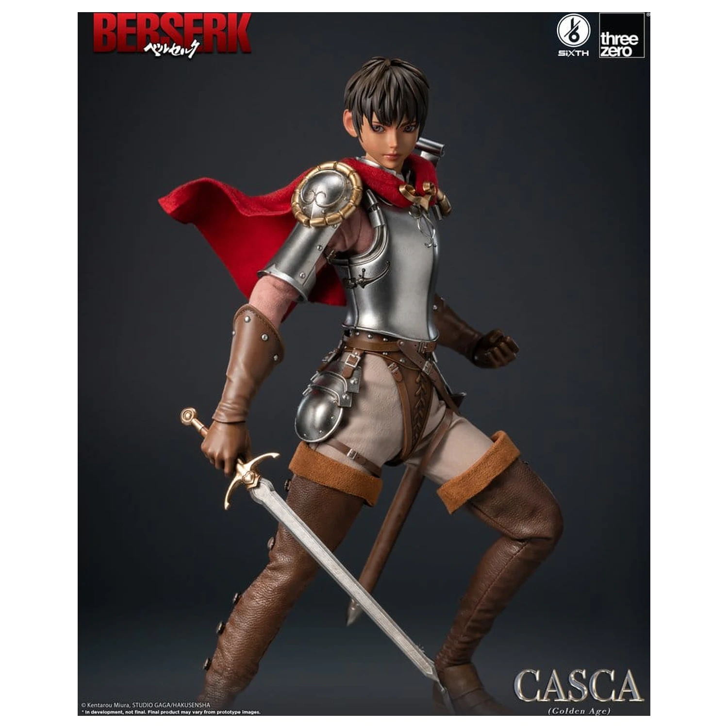 Berserk Action Figure 1/6 Casca (Golden Age) 28 cm product photo