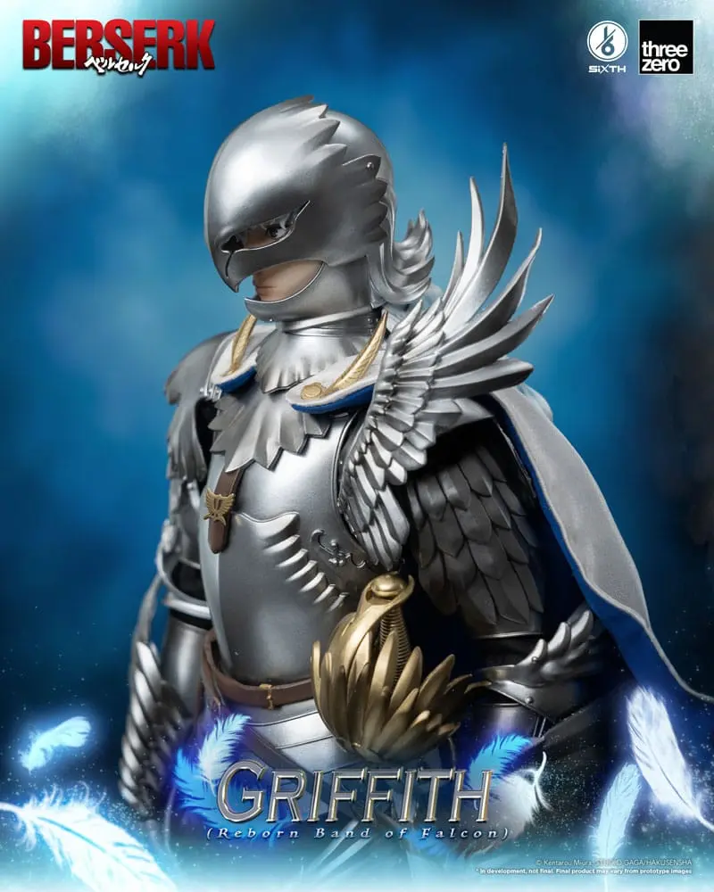 Berserk Action Figure 1/6 Griffith (Reborn Band of Falcon) 30 cm product photo