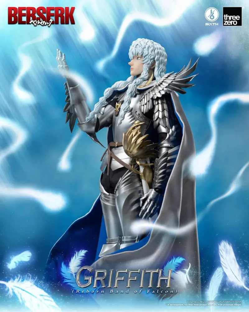 Berserk Action Figure 1/6 Griffith (Reborn Band of Falcon) 30 cm product photo