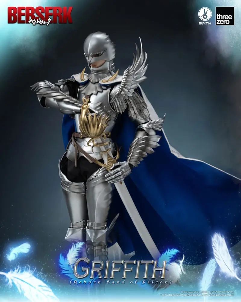 Berserk Action Figure 1/6 Griffith (Reborn Band of Falcon) 30 cm product photo