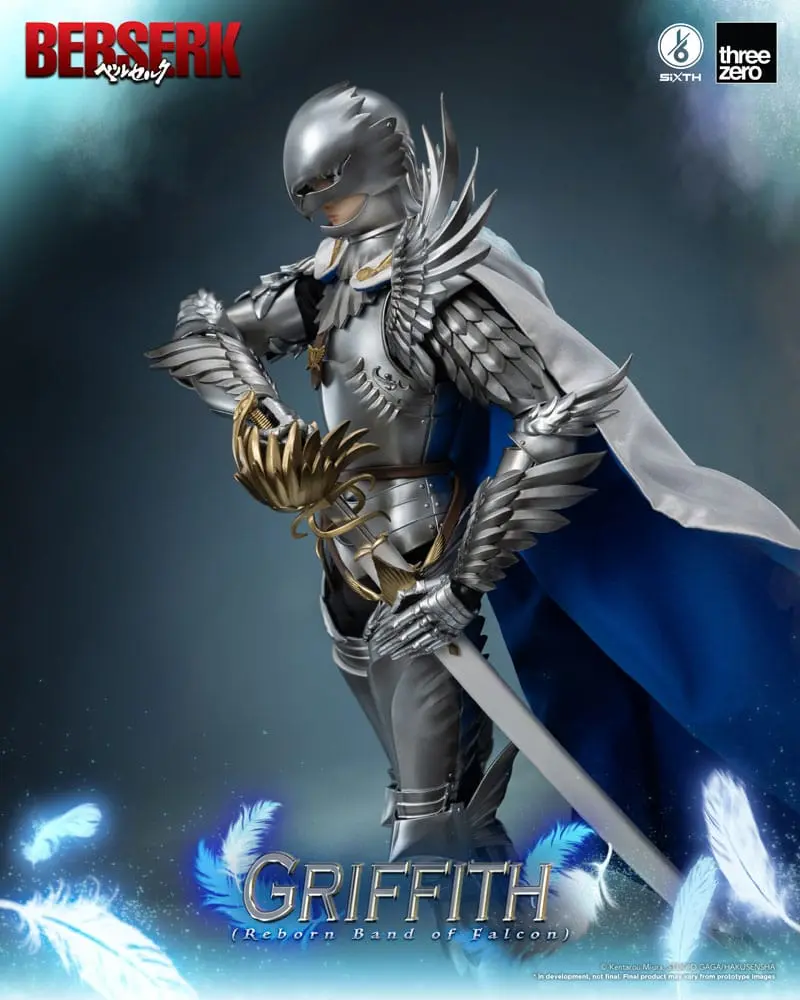 Berserk Action Figure 1/6 Griffith (Reborn Band of Falcon) 30 cm product photo