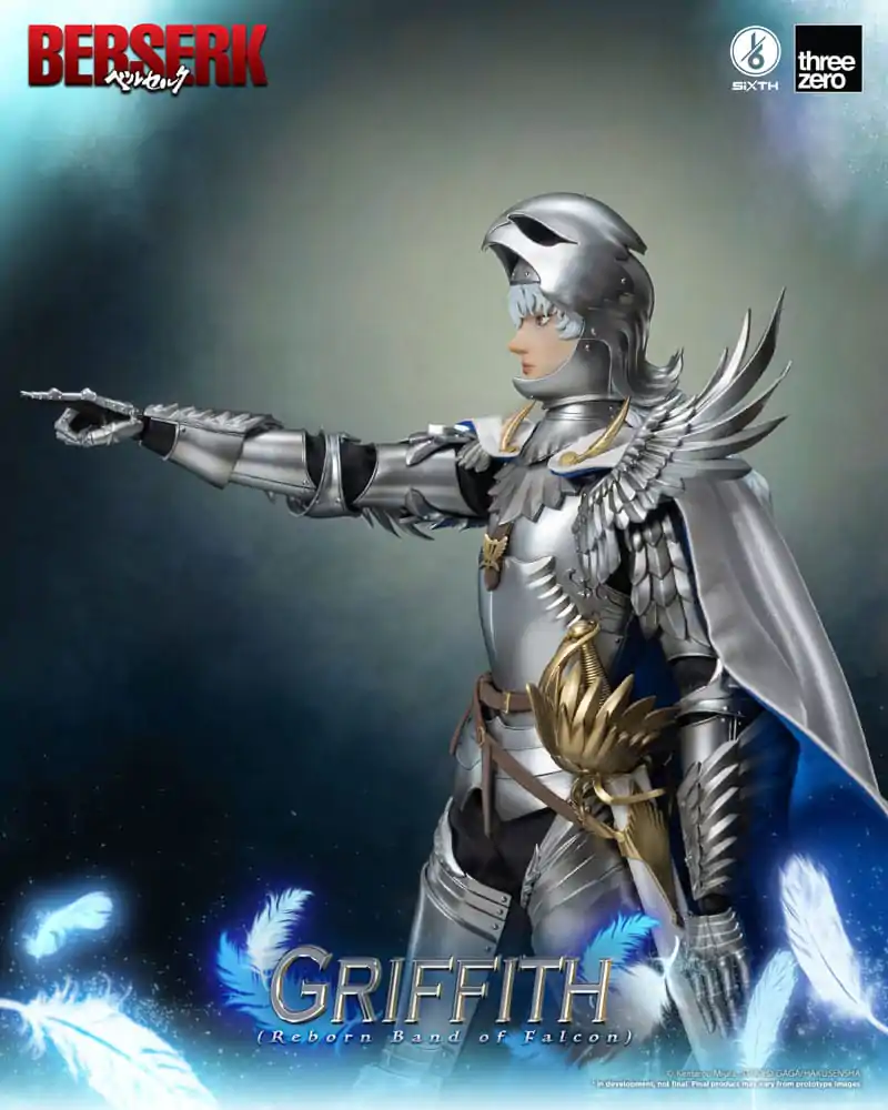 Berserk Action Figure 1/6 Griffith (Reborn Band of Falcon) Deluxe Edition 30 cm product photo