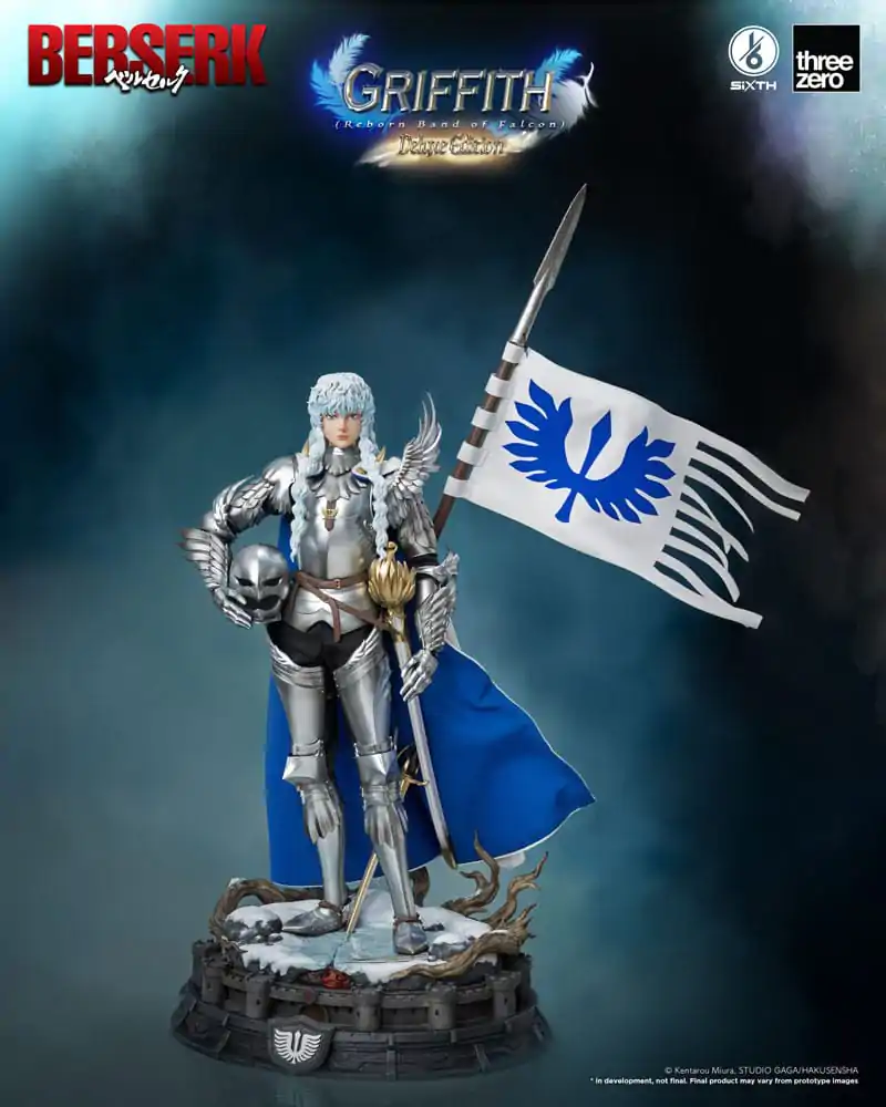 Berserk Action Figure 1/6 Griffith (Reborn Band of Falcon) Deluxe Edition 30 cm product photo