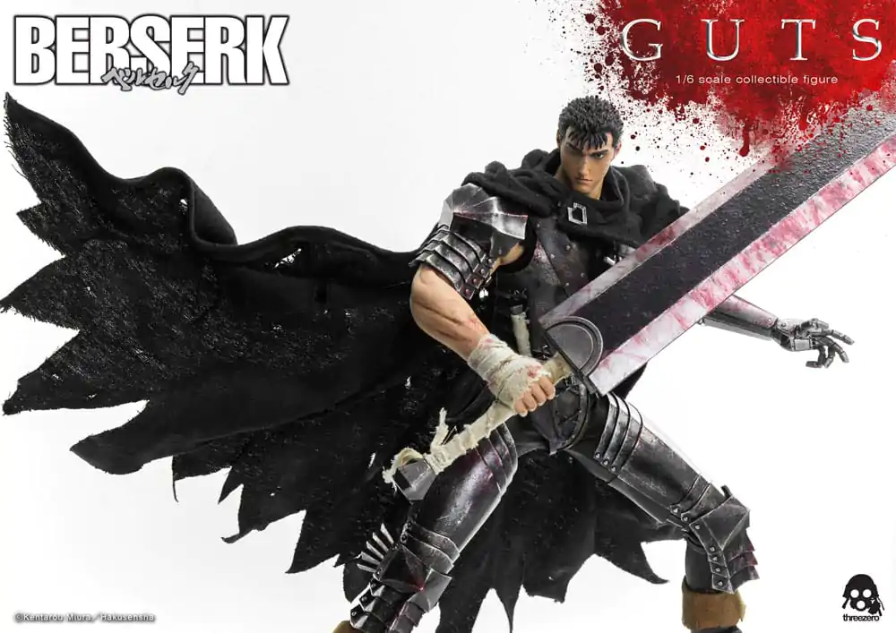 Berserk Action Figure 1/6 Guts (Black Swordsman) 32 cm termékfotó