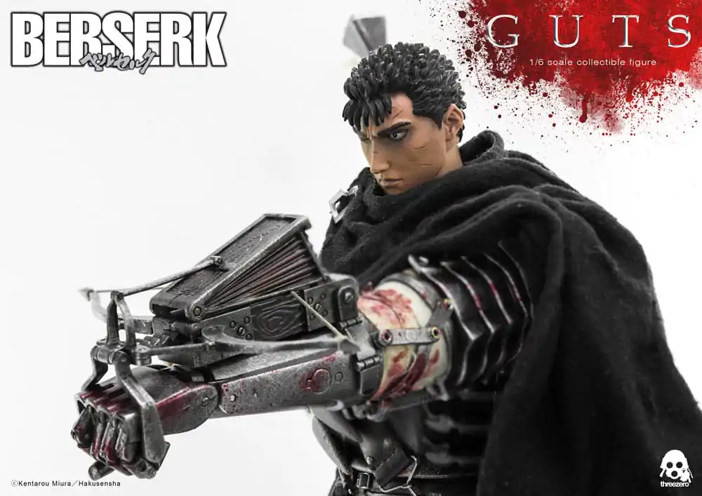 Berserk Action Figure 1/6 Guts (Black Swordsman) 32 cm termékfotó