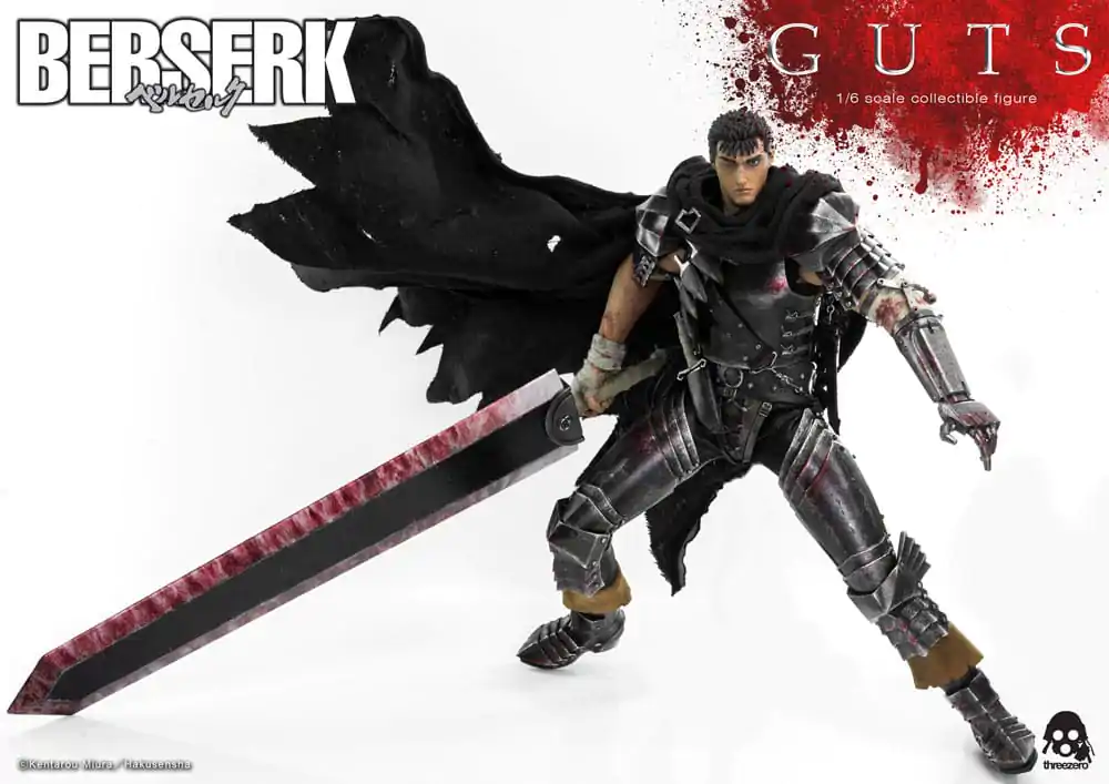 Berserk Action Figure 1/6 Guts (Black Swordsman) 32 cm termékfotó