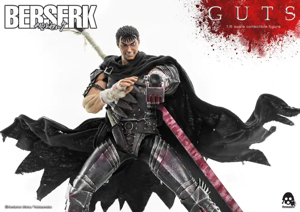 Berserk Action Figure 1/6 Guts (Black Swordsman) 32 cm termékfotó