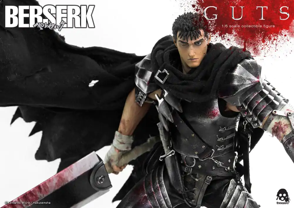 Berserk Action Figure 1/6 Guts (Black Swordsman) 32 cm termékfotó