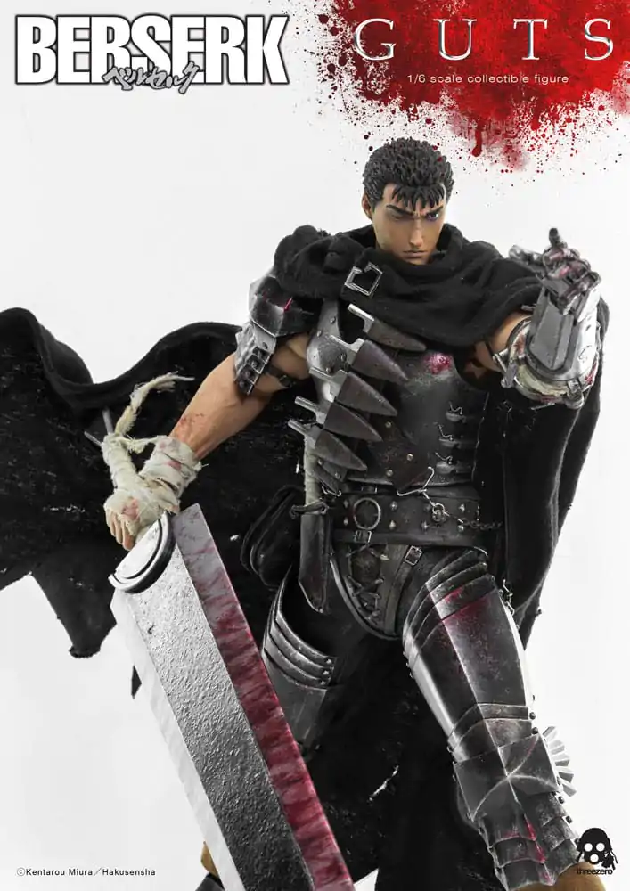 Berserk Action Figure 1/6 Guts (Black Swordsman) 32 cm termékfotó