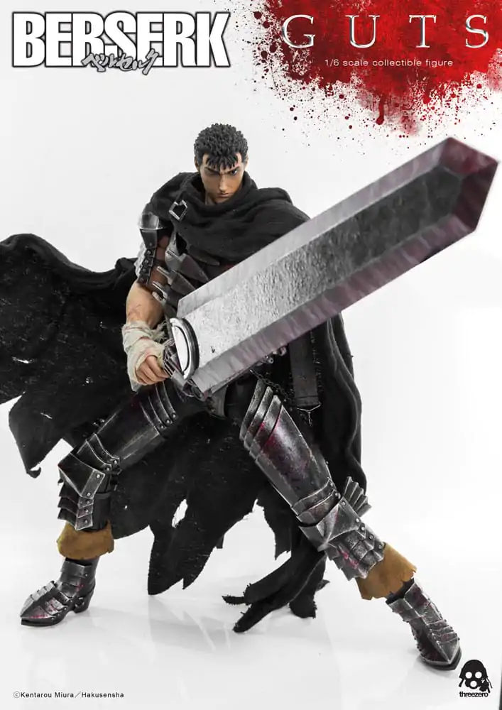 Berserk Action Figure 1/6 Guts (Black Swordsman) 32 cm termékfotó