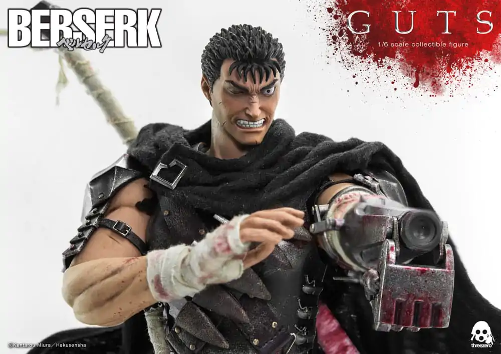 Berserk Action Figure 1/6 Guts (Black Swordsman) 32 cm termékfotó