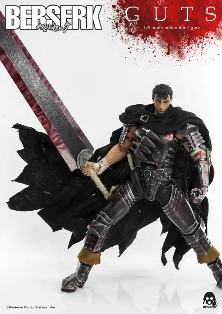 Berserk Action Figure 1/6 Guts (Black Swordsman) 32 cm termékfotó