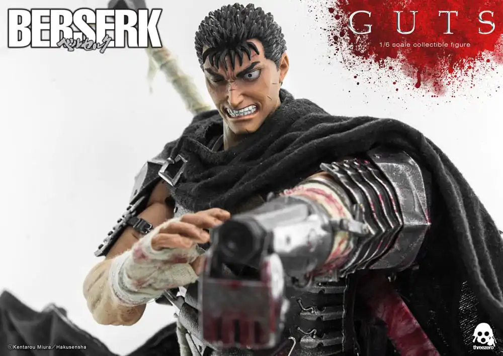 Berserk Action Figure 1/6 Guts (Black Swordsman) 32 cm termékfotó