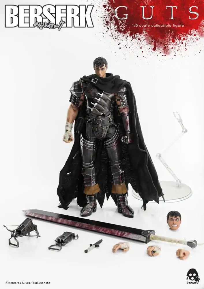 Berserk Action Figure 1/6 Guts (Black Swordsman) 32 cm termékfotó