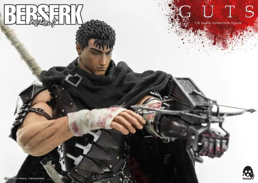 Berserk Action Figure 1/6 Guts (Black Swordsman) 32 cm termékfotó