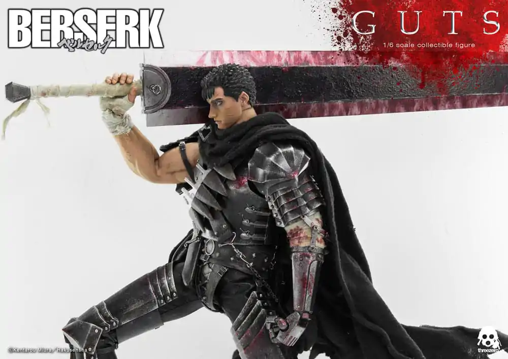 Berserk Action Figure 1/6 Guts (Black Swordsman) 32 cm termékfotó