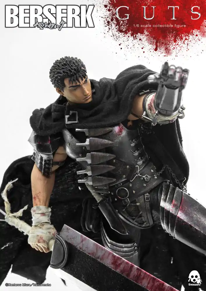 Berserk Action Figure 1/6 Guts (Black Swordsman) 32 cm termékfotó