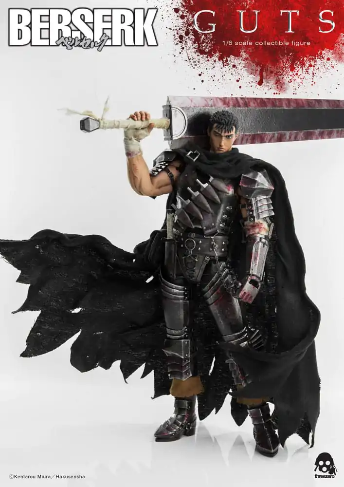 Berserk Action Figure 1/6 Guts (Black Swordsman) 32 cm termékfotó