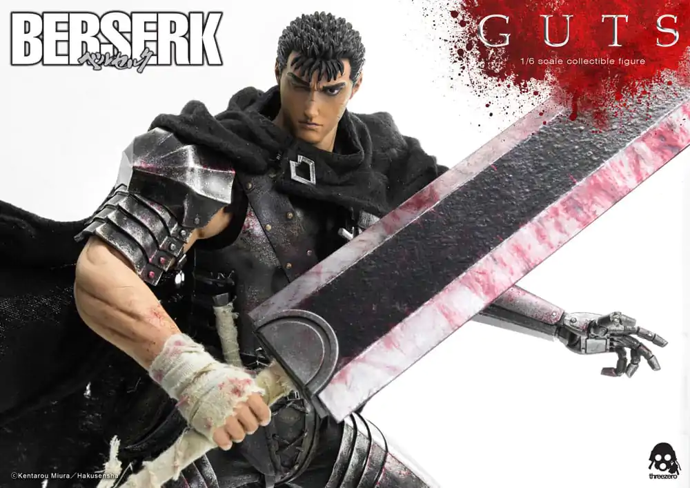 Berserk Action Figure 1/6 Guts (Black Swordsman) 32 cm termékfotó