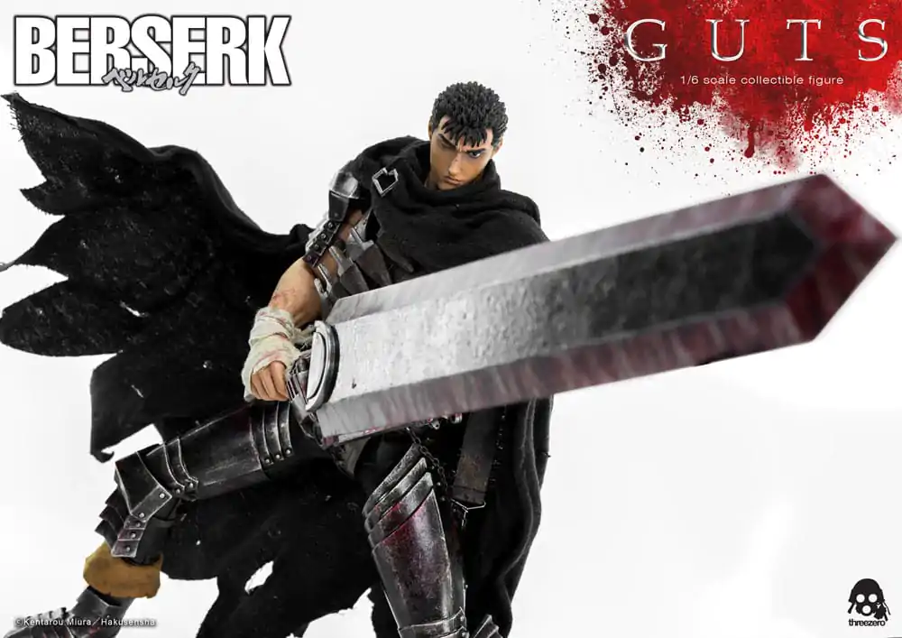 Berserk Action Figure 1/6 Guts (Black Swordsman) 32 cm termékfotó