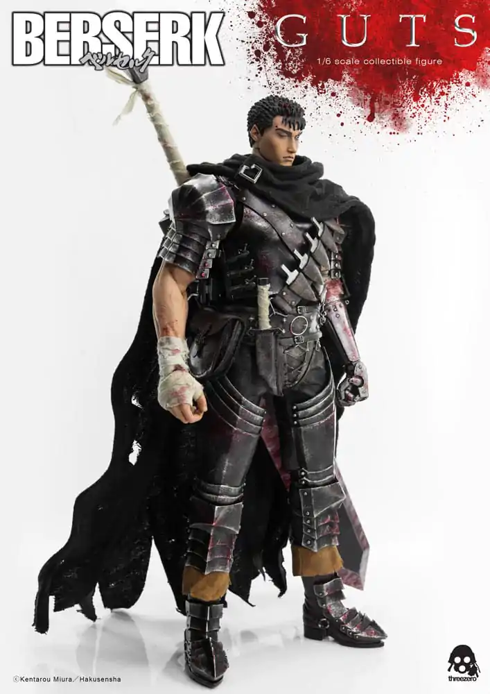 Berserk Action Figure 1/6 Guts (Black Swordsman) 32 cm termékfotó