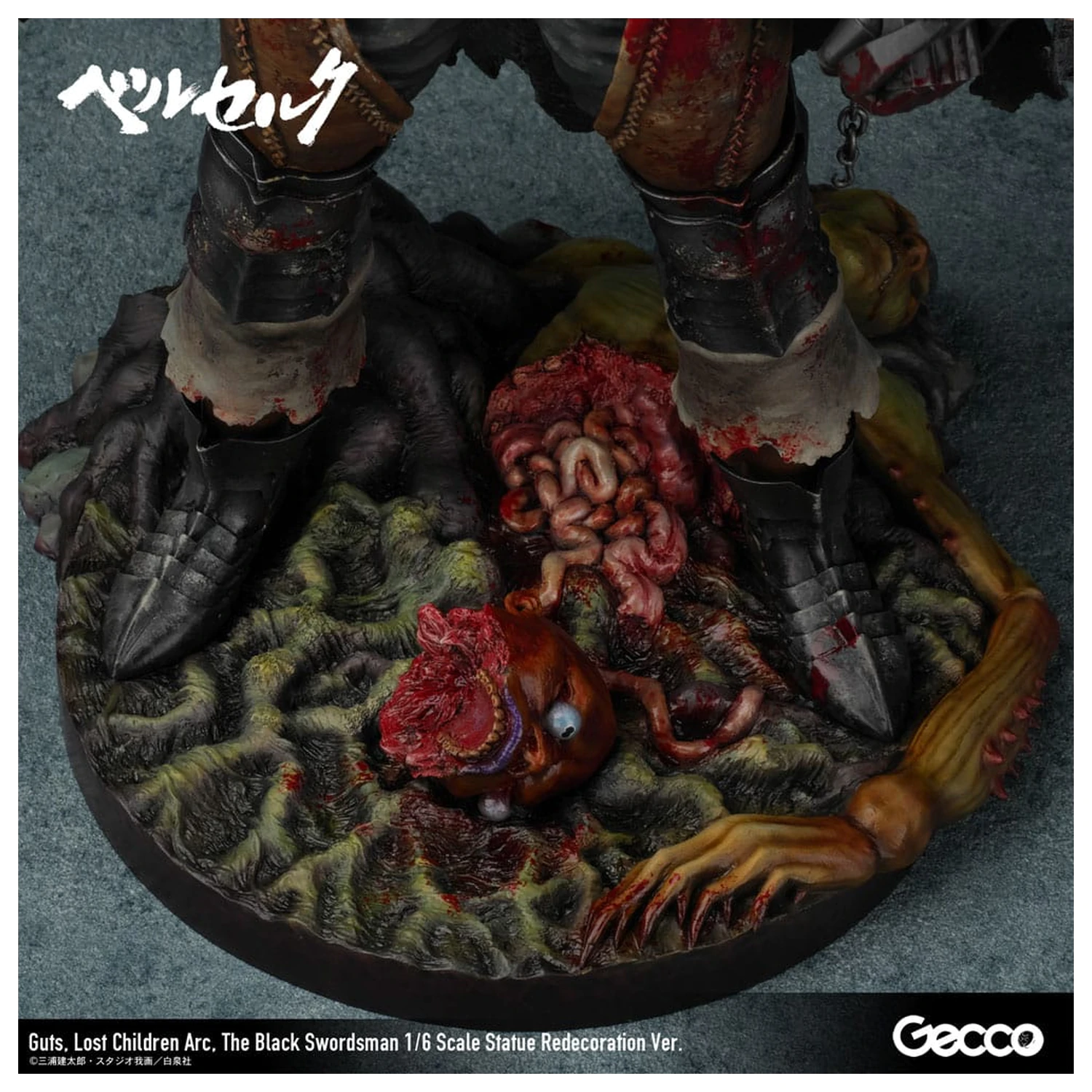 Berserk Statue 1/6 Guts Lost Children Arc The Black Swordsman Redecoration Ver. 38 cm product photo