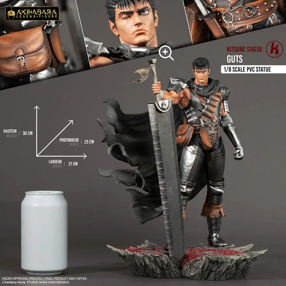 Berserk Akihabara Legend Figure PVC Statue 1/8 Guts 30 cm product photo