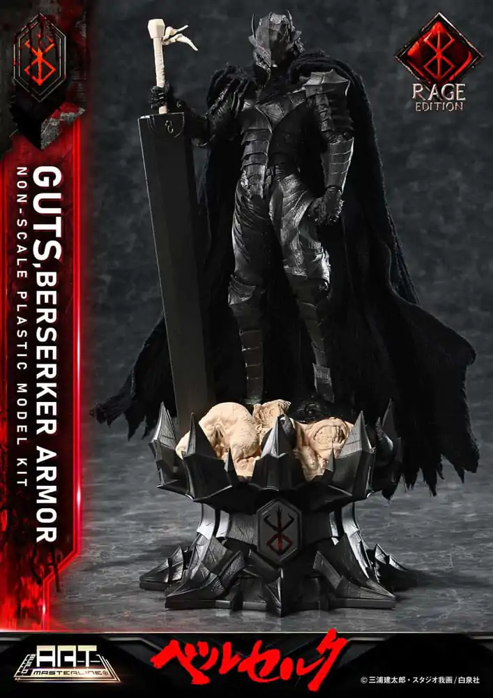 Berserk Build Art Masterline Plastic Model Kit Guts Berserker Armor Rage 30 cm    product photo
