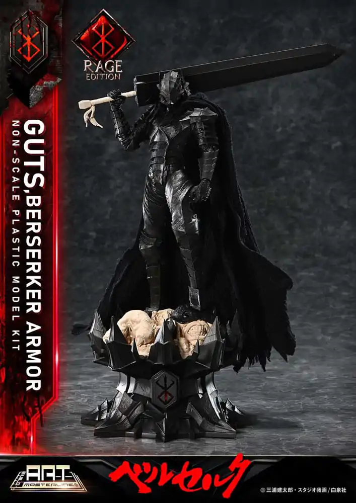 Berserk Build Art Masterline Plastic Model Kit Guts Berserker Armor Rage 30 cm    product photo