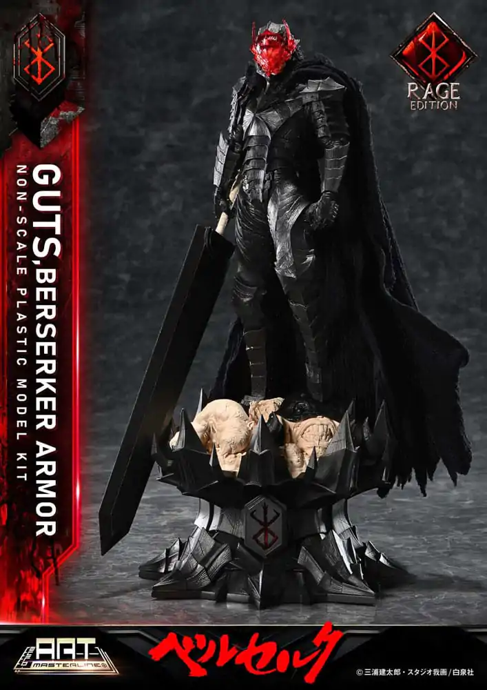 Berserk Build Art Masterline Plastic Model Kit Guts Berserker Armor Rage 30 cm    product photo