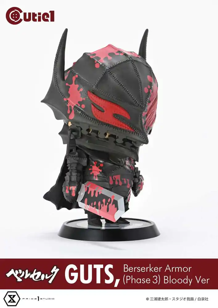 Berserk Cutie1 PVC Figure Guts Berserker Armor (Phase 3) Bloody Ver. 12 cm product photo