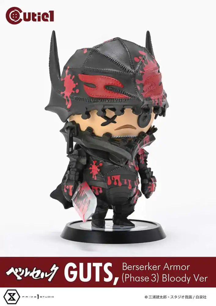 Berserk Cutie1 PVC Figure Guts Berserker Armor (Phase 3) Bloody Ver. 12 cm termékfotó