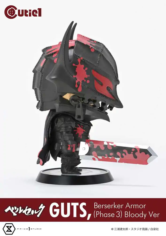 Berserk Cutie1 PVC Figure Guts Berserker Armor (Phase 3) Bloody Ver. 12 cm product photo