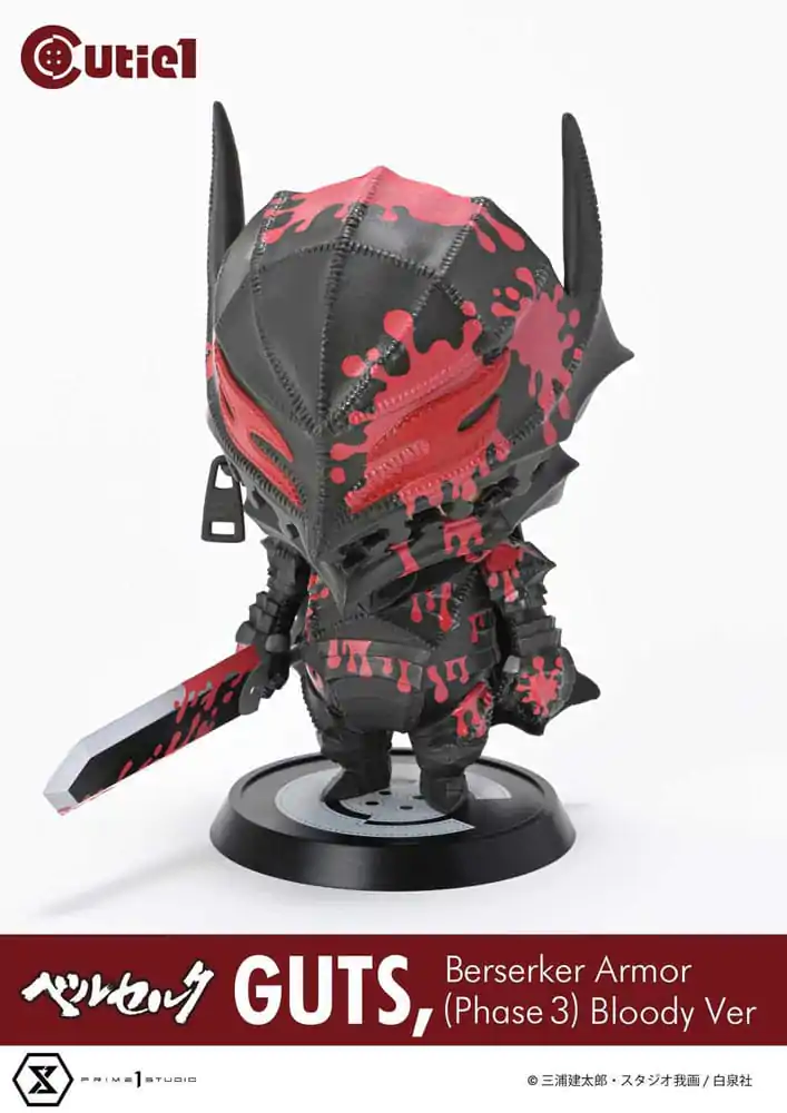 Berserk Cutie1 PVC Figure Guts Berserker Armor (Phase 3) Bloody Ver. 12 cm termékfotó