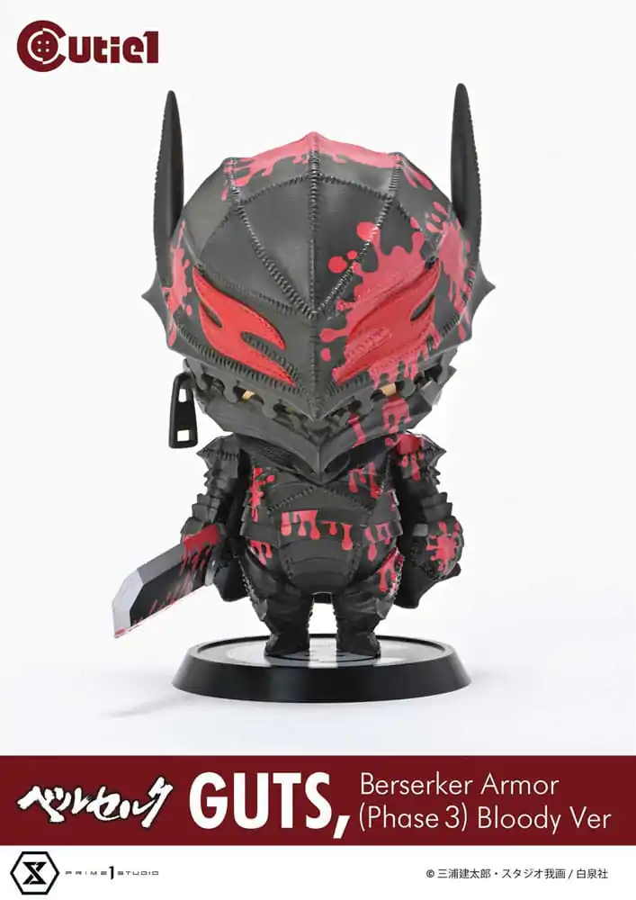 Berserk Cutie1 PVC Figure Guts Berserker Armor (Phase 3) Bloody Ver. 12 cm product photo