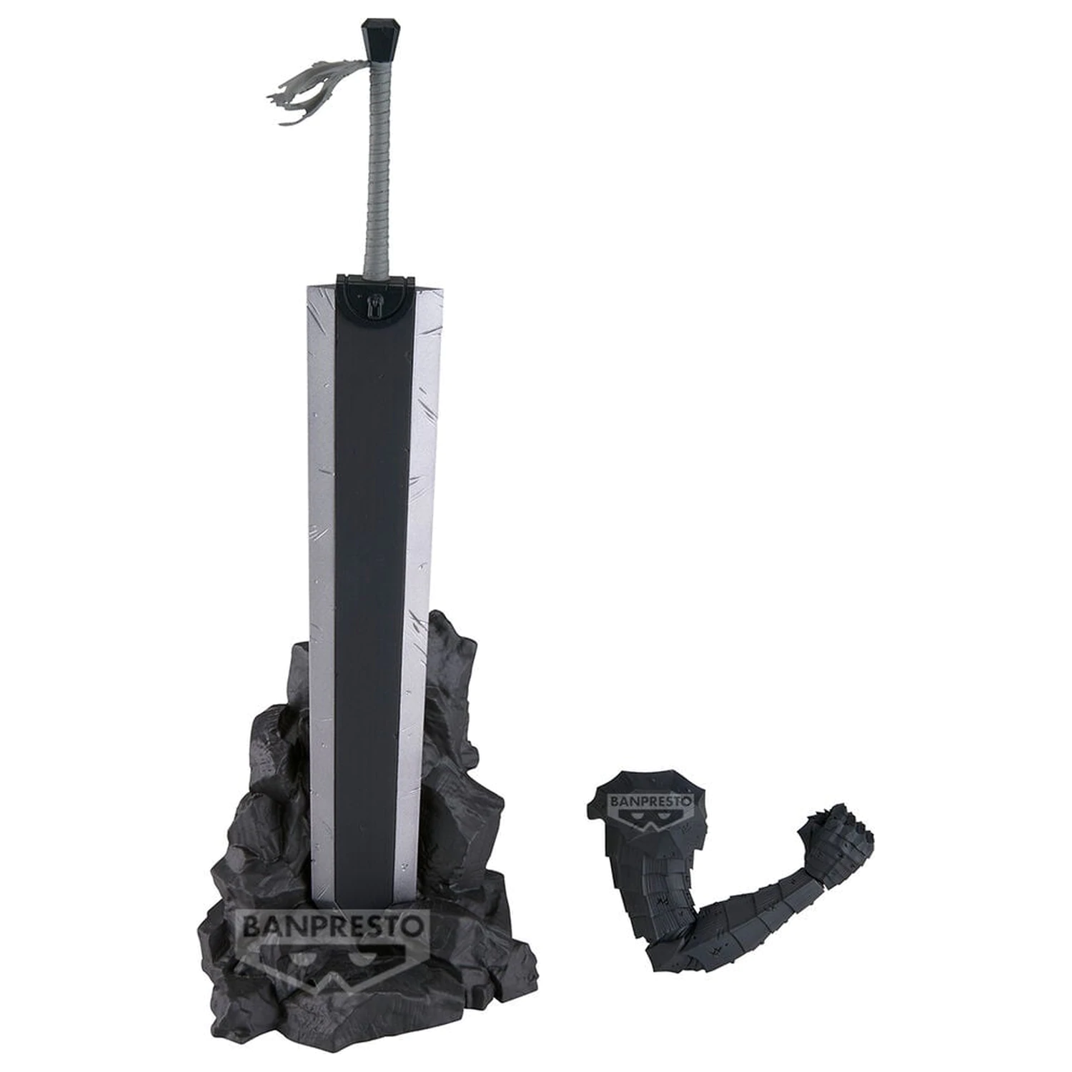 Berserk Grandista Guts Right Arm & Weapon figure 25cm product photo