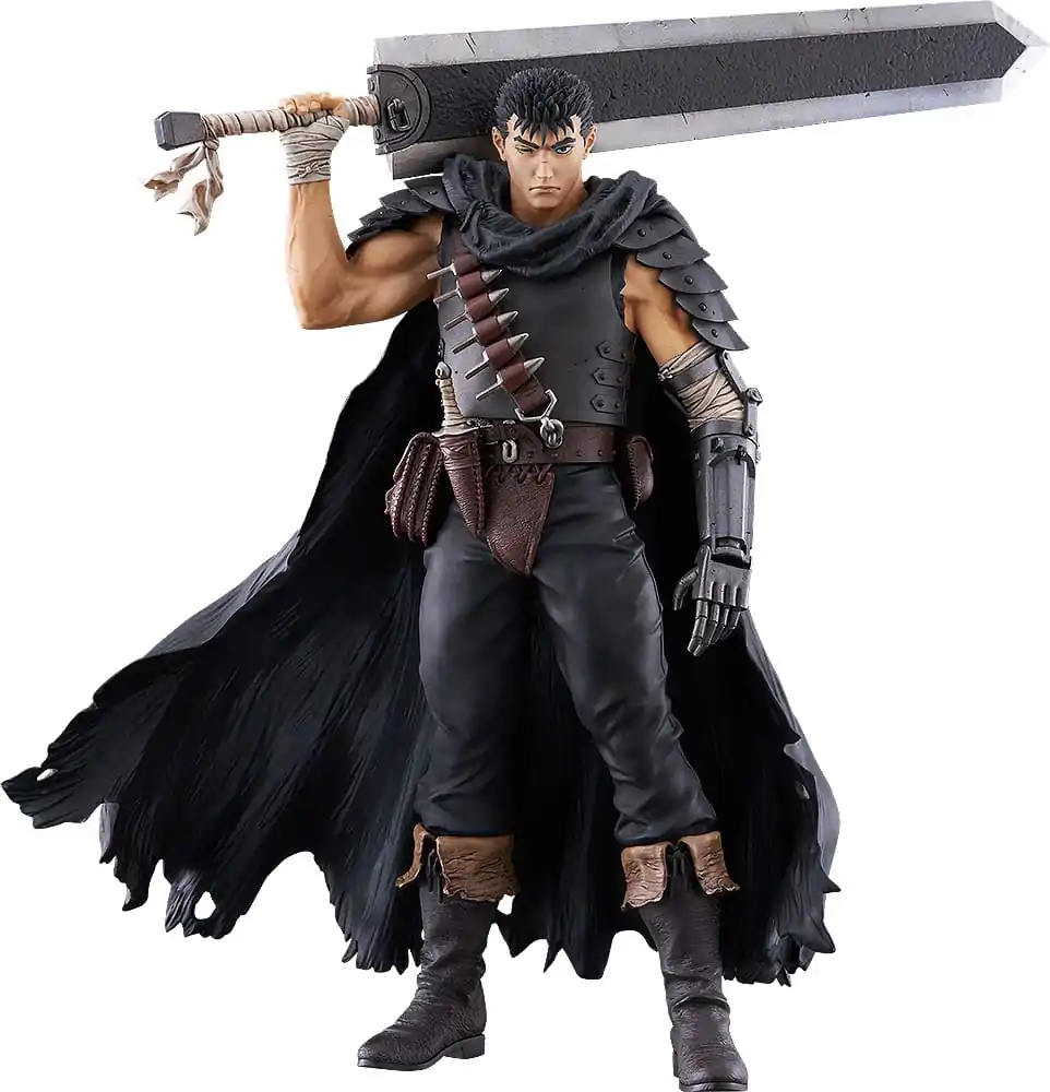 Berserk Pop Up Parade L PVC Statue Guts (Black Swordsman) 22 cm product photo