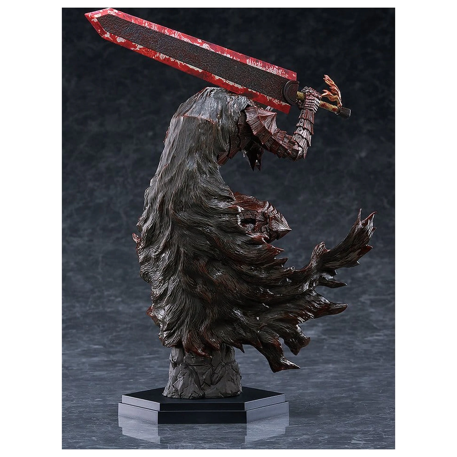 Berserk Pop Up Parade PVC Figure Guts (Berserker Armor): Bloody Paint Ver. L Size 28 cm product photo
