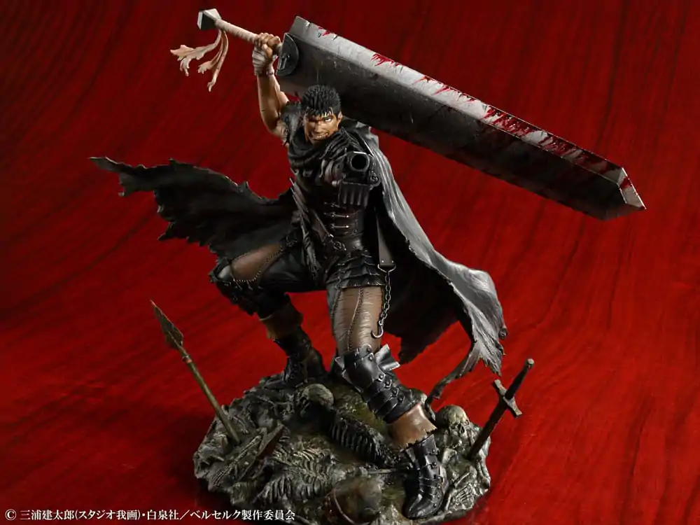 Berserk PVC Statue 1/7 Guts Black Swordsman Ver. 26 cm termékfotó