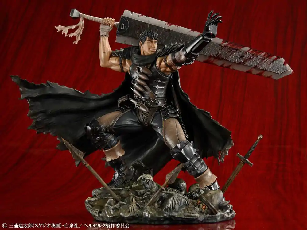 Berserk PVC Statue 1/7 Guts Black Swordsman Ver. 26 cm termékfotó