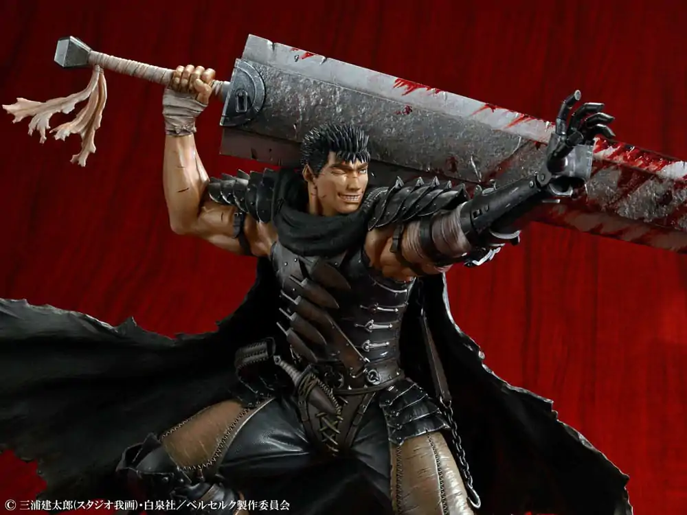 Berserk PVC Statue 1/7 Guts Black Swordsman Ver. 26 cm termékfotó