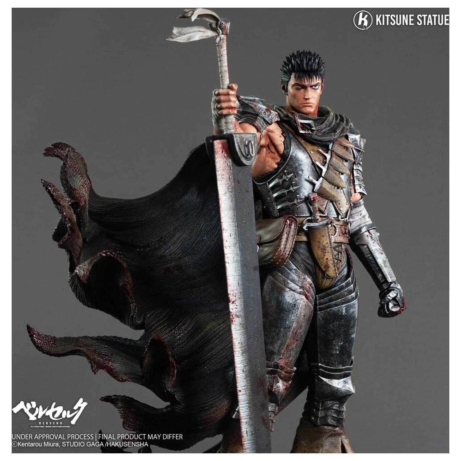 Berserk Statue 1/6 Guts 38 cm product photo