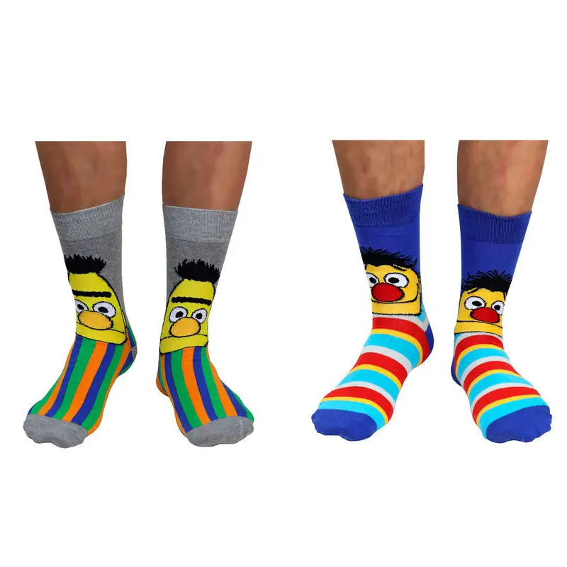 Bert and Ernie 2 pack assorted socks product photo